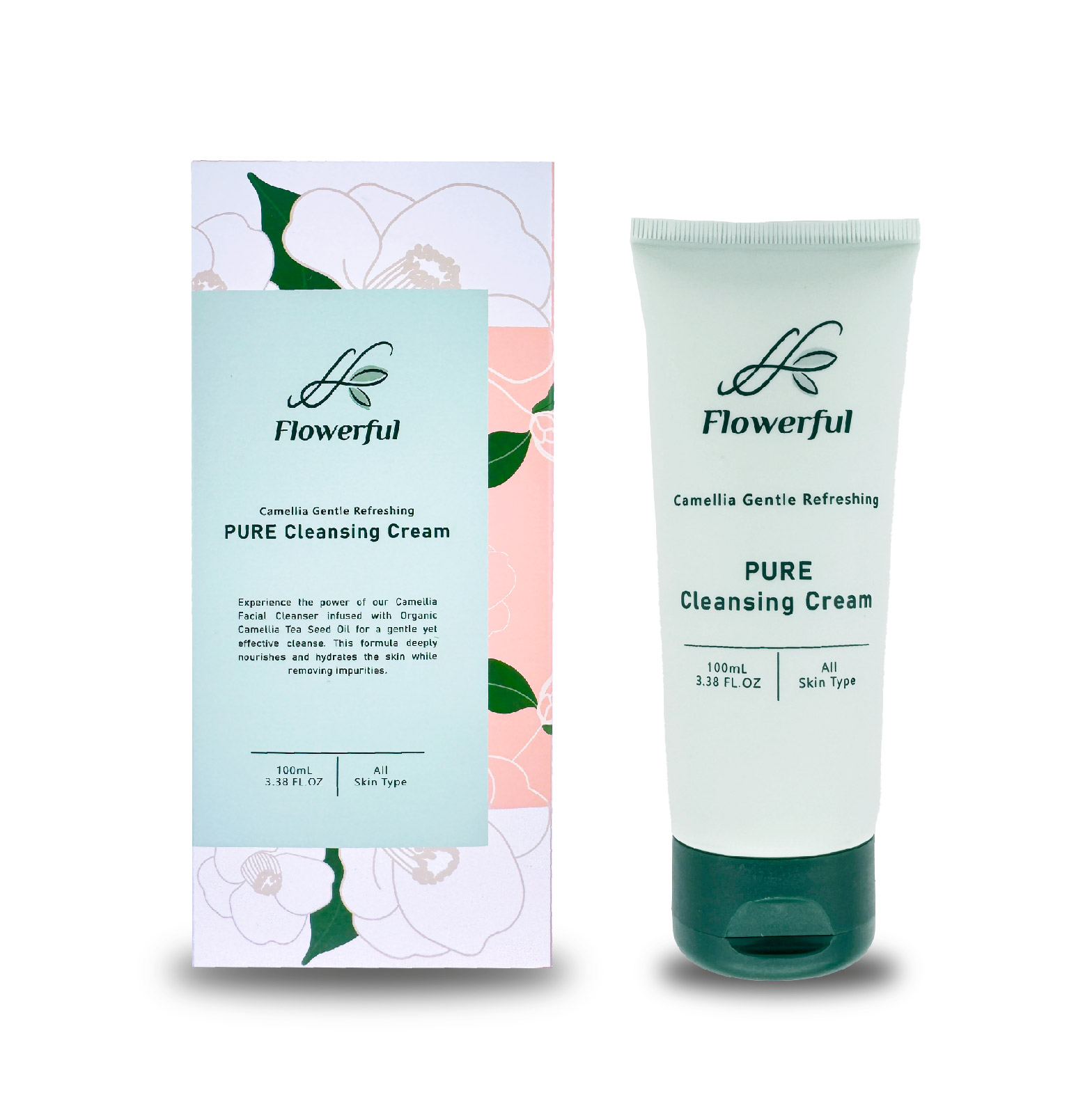 cleansing cream CAMELLIA 山茶花保濕洗面霜 (100ML):圖片 1