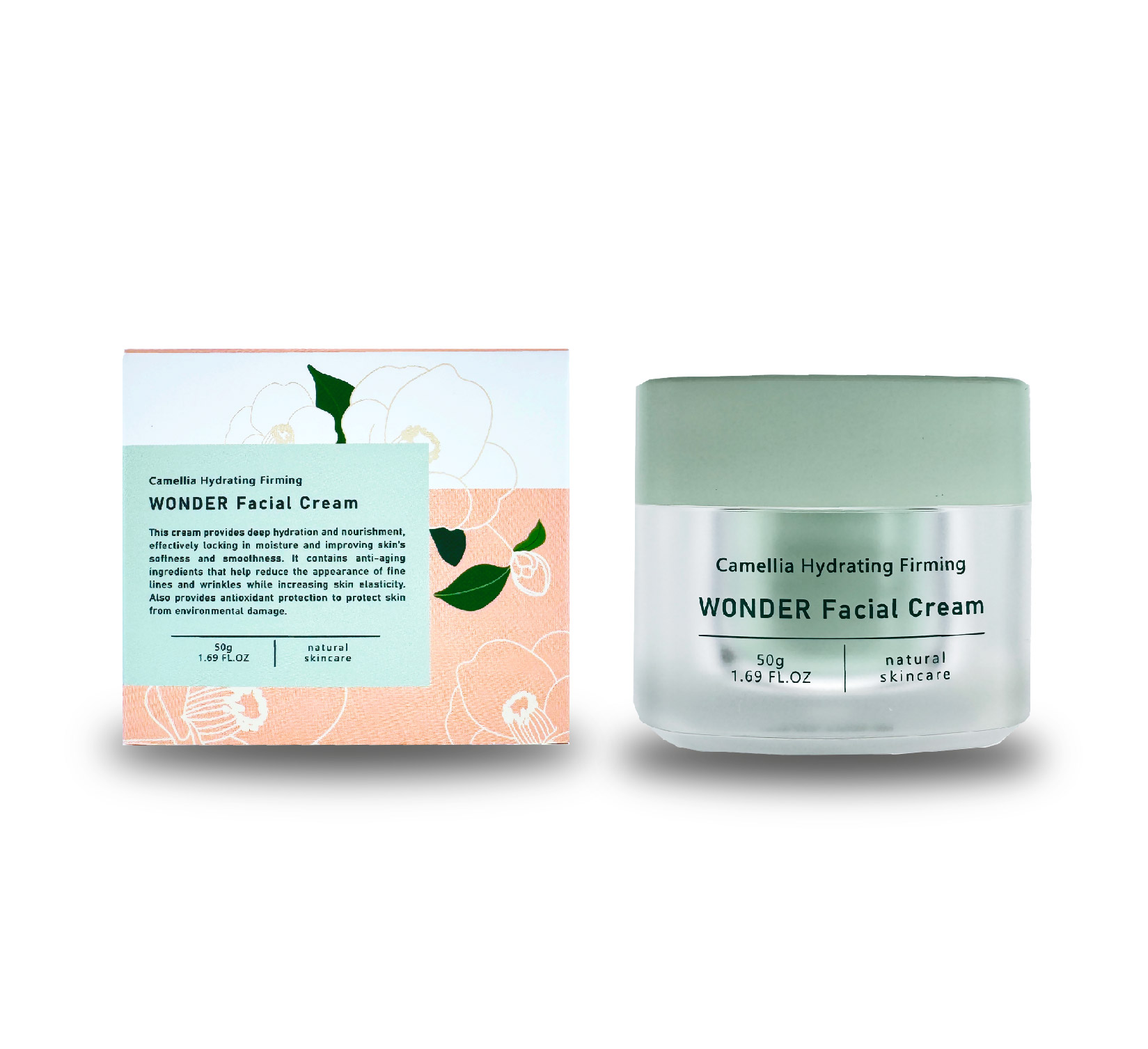 face cream CAMELLIA 山茶花抗衰緊緻面霜 (50G):圖片 1