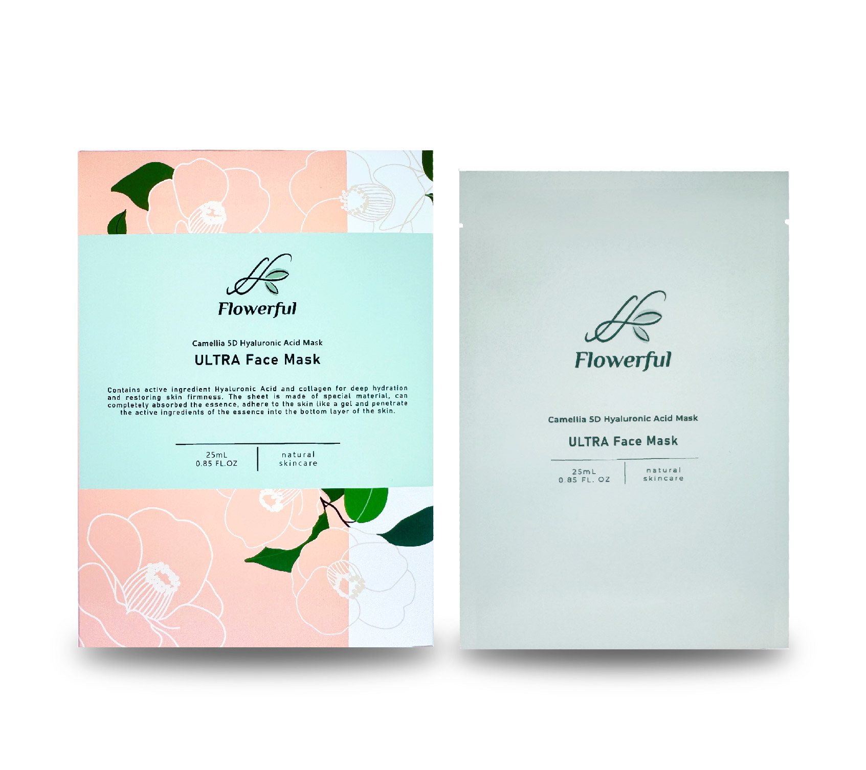 face mask CAMELLIA 5D 山茶花5D HA面膜 (25ML):圖片 1